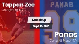 Matchup: Tappan Zee vs. Panas  2017