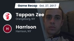 Recap: Tappan Zee  vs. Harrison  2017