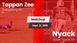 Matchup: Tappan Zee vs. Nyack  2018