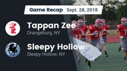 Recap: Tappan Zee  vs. Sleepy Hollow  2018