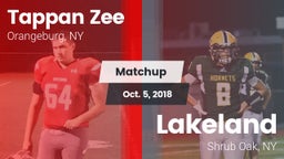 Matchup: Tappan Zee vs. Lakeland  2018