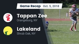 Recap: Tappan Zee  vs. Lakeland  2018