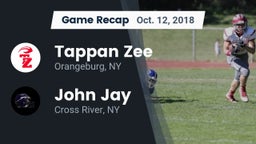 Recap: Tappan Zee  vs. John Jay  2018