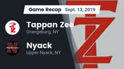 Recap: Tappan Zee  vs. Nyack  2019