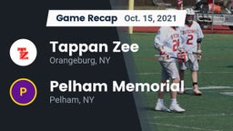 Recap: Tappan Zee  vs. Pelham Memorial  2021