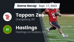 Recap: Tappan Zee  vs. Hastings  2022