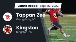 Recap: Tappan Zee  vs. Kingston  2022