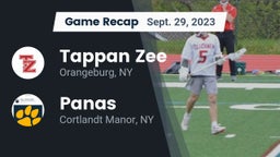 Recap: Tappan Zee  vs. Panas  2023