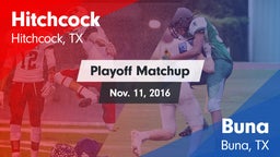 Matchup: Hitchcock vs. Buna  2016