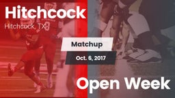 Matchup: Hitchcock vs. Open Week 2017