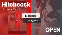 Matchup: Hitchcock vs. OPEN 2018
