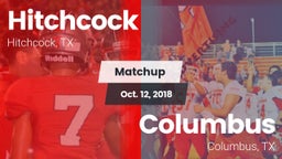 Matchup: Hitchcock vs. Columbus  2018