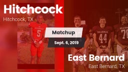 Matchup: Hitchcock vs. East Bernard  2019