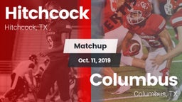 Matchup: Hitchcock vs. Columbus  2019