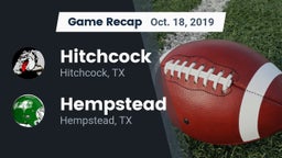 Recap: Hitchcock  vs. Hempstead  2019