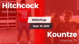 Matchup: Hitchcock vs. Kountze  2020