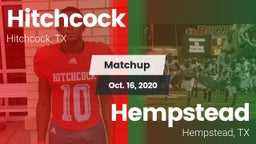 Matchup: Hitchcock vs. Hempstead  2020