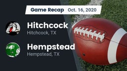 Recap: Hitchcock  vs. Hempstead  2020