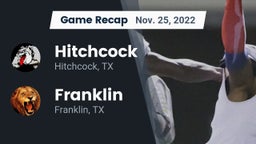 Recap: Hitchcock  vs. Franklin  2022