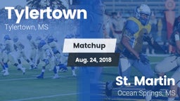 Matchup: Tylertown vs. St. Martin  2018
