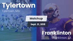Matchup: Tylertown vs. Franklinton  2018