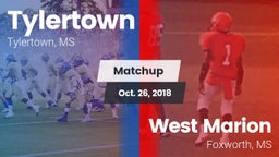 Matchup: Tylertown vs. West Marion  2018