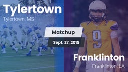 Matchup: Tylertown vs. Franklinton  2019