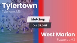 Matchup: Tylertown vs. West Marion  2019