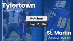 Matchup: Tylertown vs. St. Martin  2020