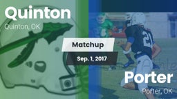 Matchup: Quinton vs. Porter  2017