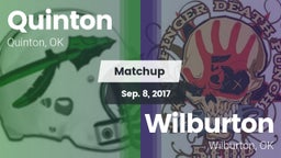 Matchup: Quinton vs. Wilburton  2017