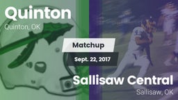 Matchup: Quinton vs. Sallisaw Central  2017