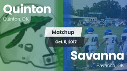 Matchup: Quinton vs. Savanna  2017