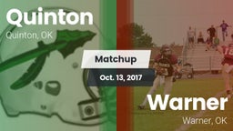 Matchup: Quinton vs. Warner  2017