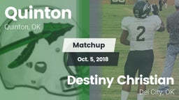 Matchup: Quinton vs. Destiny Christian  2018
