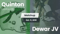 Matchup: Quinton vs. Dewar JV 2018