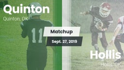 Matchup: Quinton vs. Hollis  2019