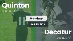 Matchup: Quinton vs. Decatur  2019