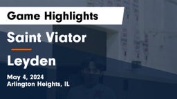 Saint Viator  vs Leyden  Game Highlights - May 4, 2024