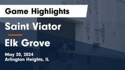 Saint Viator  vs Elk Grove  Game Highlights - May 20, 2024