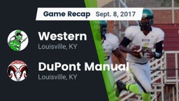 Recap: Western  vs. DuPont Manual  2017