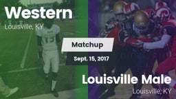 Matchup: Western vs. Louisville Male  2017