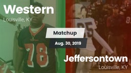 Matchup: Western vs. Jeffersontown  2019