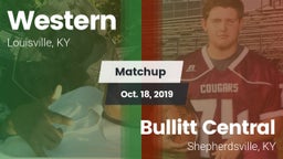 Matchup: Western vs. Bullitt Central  2019