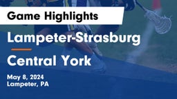 Lampeter-Strasburg  vs Central York  Game Highlights - May 8, 2024