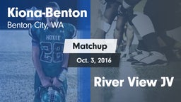 Matchup: Kiona-Benton vs. River View JV 2016