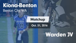 Matchup: Kiona-Benton vs. Warden JV 2016