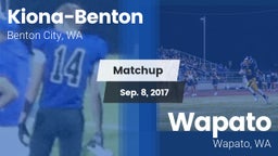 Matchup: Kiona-Benton vs. Wapato  2017