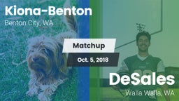 Matchup: Kiona-Benton vs. DeSales  2018