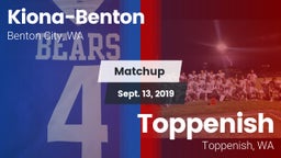 Matchup: Kiona-Benton vs. Toppenish  2019